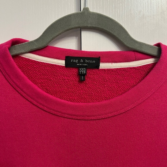 RAG & BONE SCRIPT-LOGO SWEATSHIRT - Picture 4 of 5